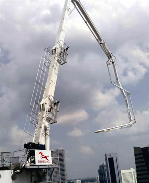 Concrete Placing Boom in Malaysia