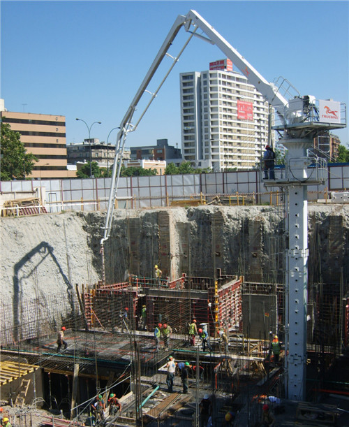 Concrete Placing Boom in Malaysia